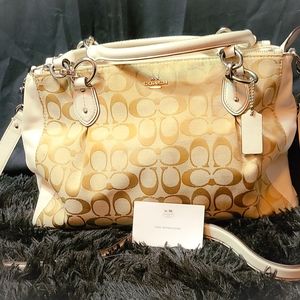 Large Coach 3 Compartment Bag